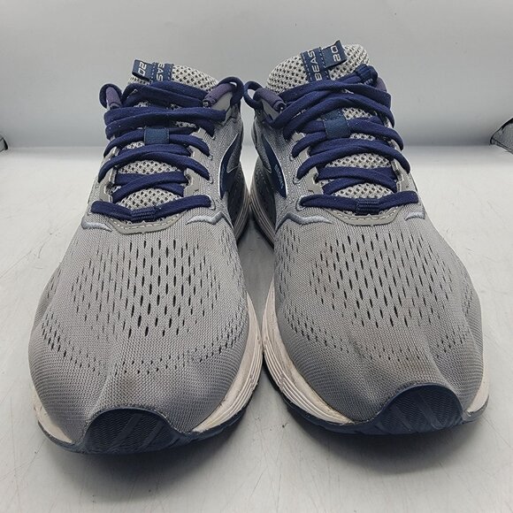 Brooks Beast 20 Mens 9.5 Gray Sneaker Shoes Casual Walking Working Comfort - Picture 2 of 13